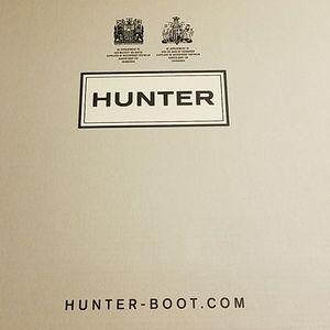 Hunter rain boots